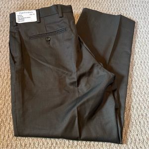 NWT Paul Fredrick Men’s Dress Pants. Size 38, Worsted Wool